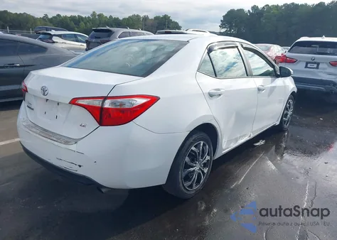 2016 Toyota Corolla Le from USA, damaged, VIN 2T1BURHE7GC573480
